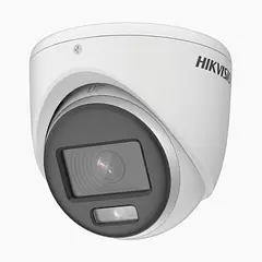 [DS-2CE70DF0T-MF(2.8mm)] Hikvision - Cámara HD Domo ColorVU 1080P [2MP] Lente 2.8mm [Metalico]