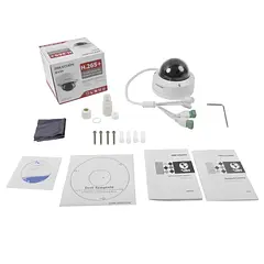 [DS-2CD2720F-IS(2.8-12mm)] Hikvision - Cámara HD Domo IP 1080P [2MP] con Audio Lente Varifocal [Metalico]