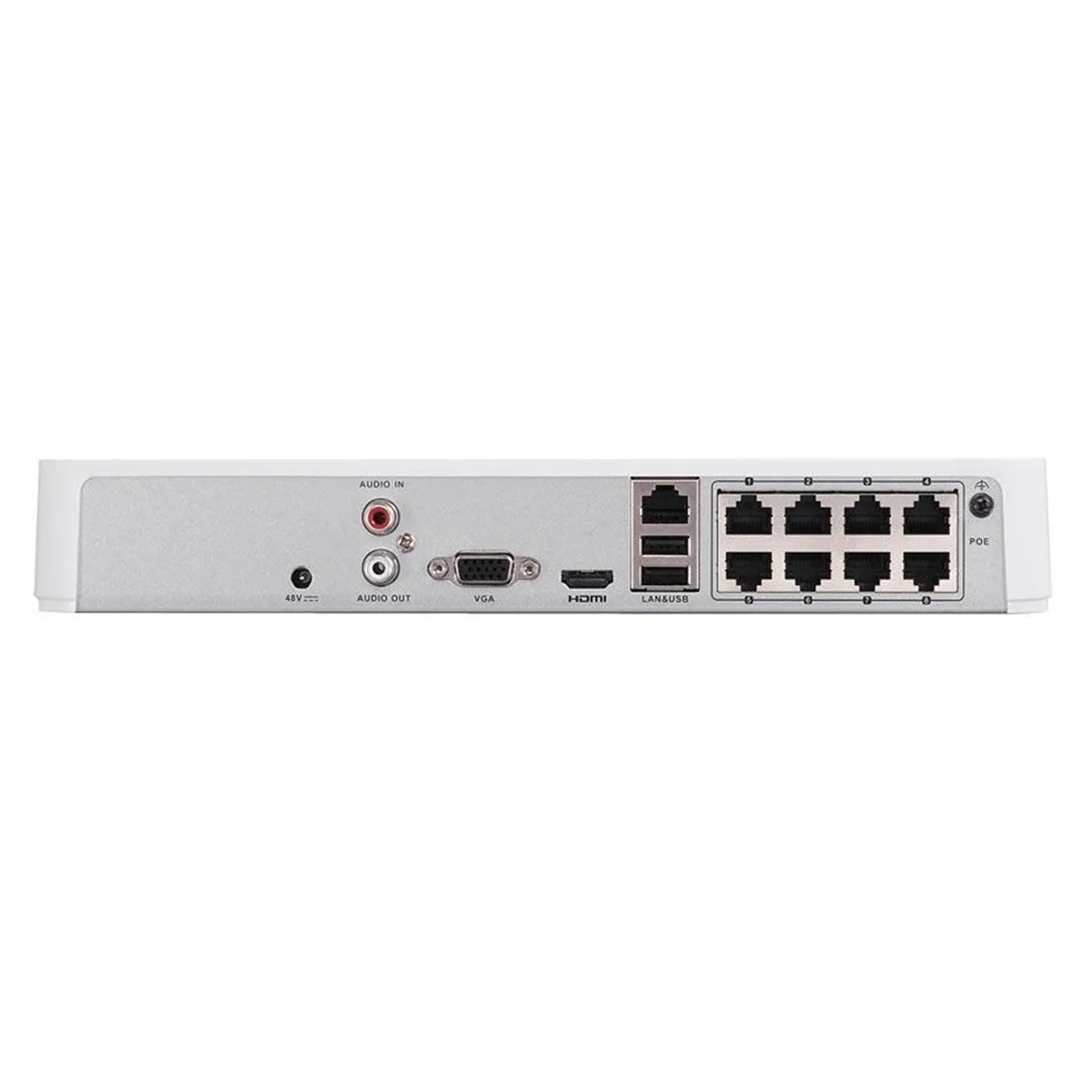 [DS-7108NI-Q1/8P(STD)(D)] Hikvision - NVR 2K [4MP] 8 Canales IP 8 Puertos POE