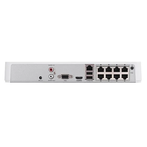 [DS-7108NI-Q1/8P(STD)(D)] Hikvision - NVR 2K [4MP] 8 Canales IP 8 Puertos POE
