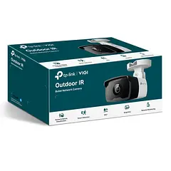 [C330I-2.8] Vigi By TP-Link - Cámara IP Alta Definición [3Mp] Tipo Bullet con IR PoE y 12V IP67 [Lente 2.8mm]