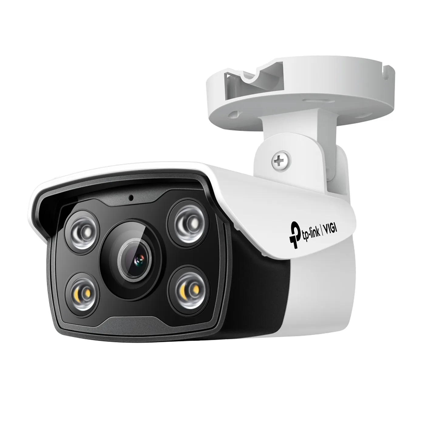 [C340-2.8] Vigi by TP-Link - Cámara IP Alta Definición [4Mp] Tipo Bullet Full Color con Audio PoE y 12V IP67 [Lente 2.8mm]