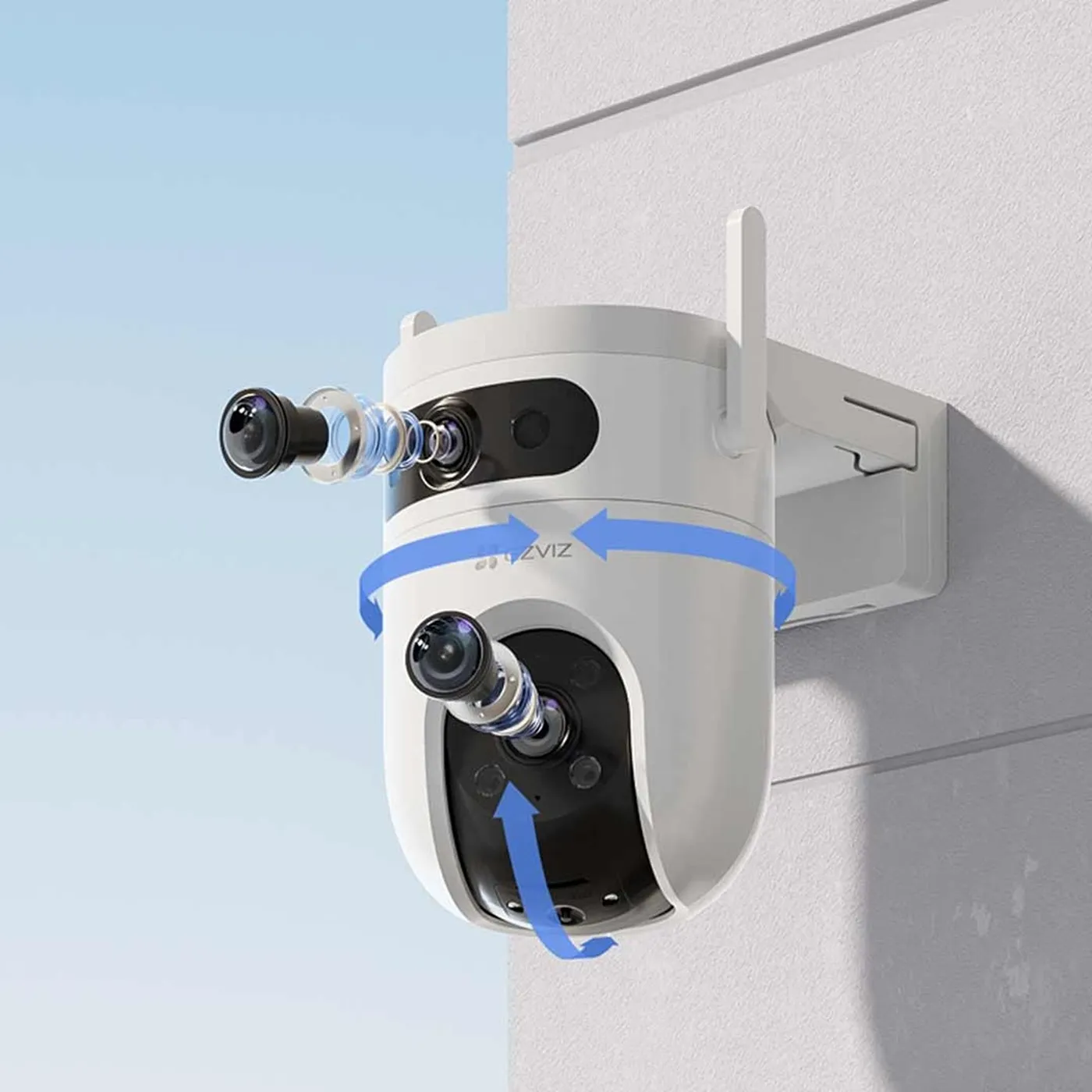 [CS-H9c-R100-8G55WKFL] Ezviz - Cámara Ip Wi-Fi [3K] de Doble Lente con Rotación Horizontal y Vertical Interior/exterior [Serie H]