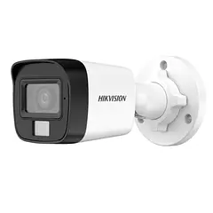 [DS-2CE16D0T-LFS(2.8mm)(O-STD)] Hikvision - Cámara HD Bullet 1080P [2MP] Smart Hybrid Light con Audio Lente 2.8mm [Metalico]