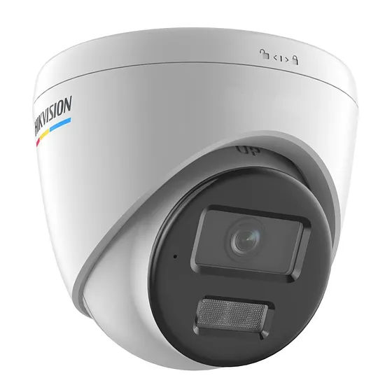 [DS-2CD1347G3-LIU(2.8mm)(Latam)] Hikvision - Cámara HD Domo ColorVu 3.0 + MD 3.0 Micrófono Integrado IP [4MP] ACUSENSE Lite Lente 2.8mm IP67 [Metal/Plástico]