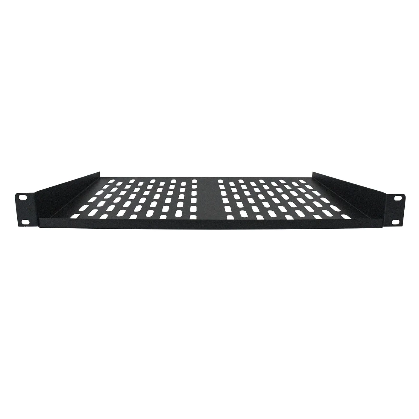 [B-19x12-1U-V] Onlink - Bandeja 19" Ventilada 19x12 [1U] para Montaje en Rack [Negro]