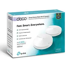 [DECO-M9-PLUS-2PACK] TP-Link - Router Inalambrico WiFi Mesh Doble Banda AC2200 [2 Unidades]