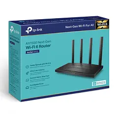 [AX12-ARCHER] TP-Link - Router Inalambrico WiFi Doble Banda AX1500 WiFi6 4 Antenas