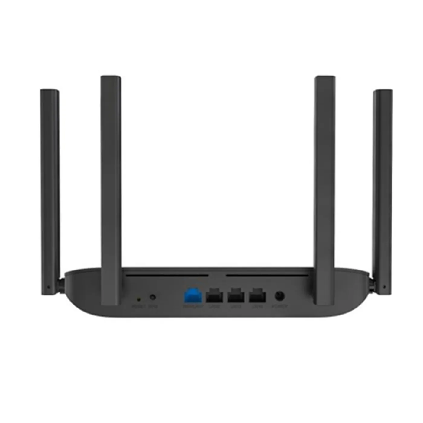 [DS-3WR18X] Hikvision - Router Inalámbrico Wifi 6 Hasta 1800 Mbps Doble Banda AC (2.4 GHz y 5 GHz) 4 Puertos 1000 Mbps 4 Antenas Omnidireccional Beamforming Optimizado