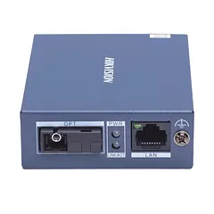 [DS-3D501R-3] Hikvision - Receptor de Fibra Gigabit 3 km Puerto RJ45 auto-adaptativo 10/100/1000 Mbps 1 Puerto de Fibra Óptica SC de 1000 Mbps Carcasa Metálica