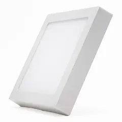 [7143L-6.5K] Lucerna - Lampara Panel Clasica LED 6W 4" 6500K Luz Fria Cuadrada Superficial 450lm