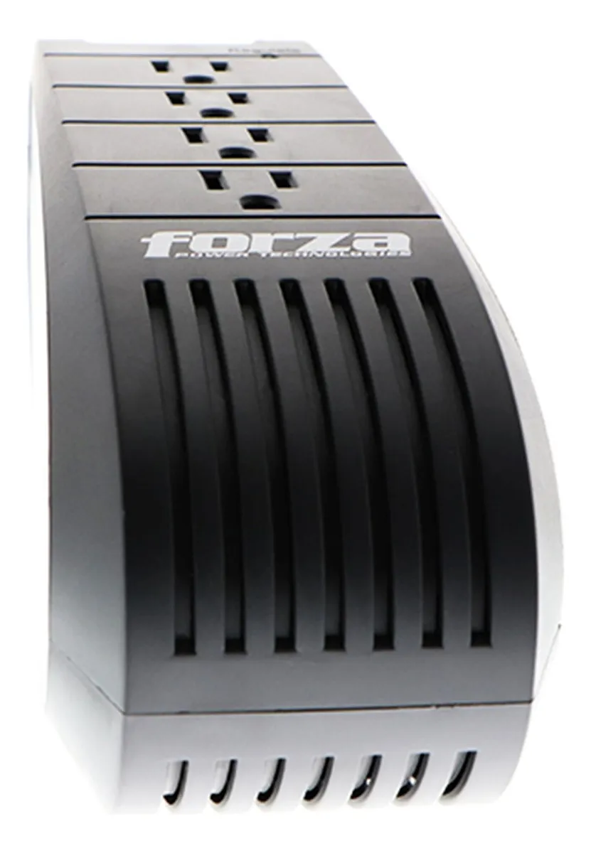 [FVR-1001] Forza - Regulador Automático de Voltaje 110V 1000VA/500W [4] x NEMA 5-15R