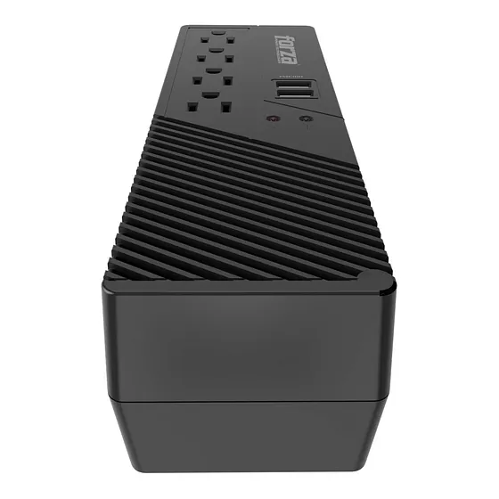 [FVR-1011USB] Forza - Regulador Automático de Voltaje 110V 1000VA/500W [4] x NEMA 5-15R
