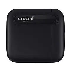 [CT1000X6SSD9] Crucial - Unidad Disco Externo de Estado Sólido SSD Portátil 1000Gb 1Tb USB 3.2 USB-C hasta 800 MB/s PC y Mac