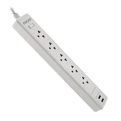[FSP-512USBW] Forza - Protector Contra Sobretensiones 12001540W, 120V-240V 5 Salidas