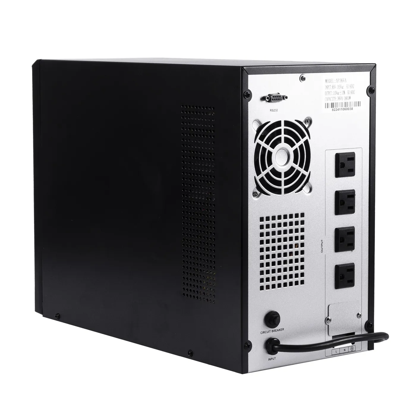 [AP2KVA] Astra - UPS 2Kva/1200W 110V 4 Nemas 50-60Hz con Panel LCD