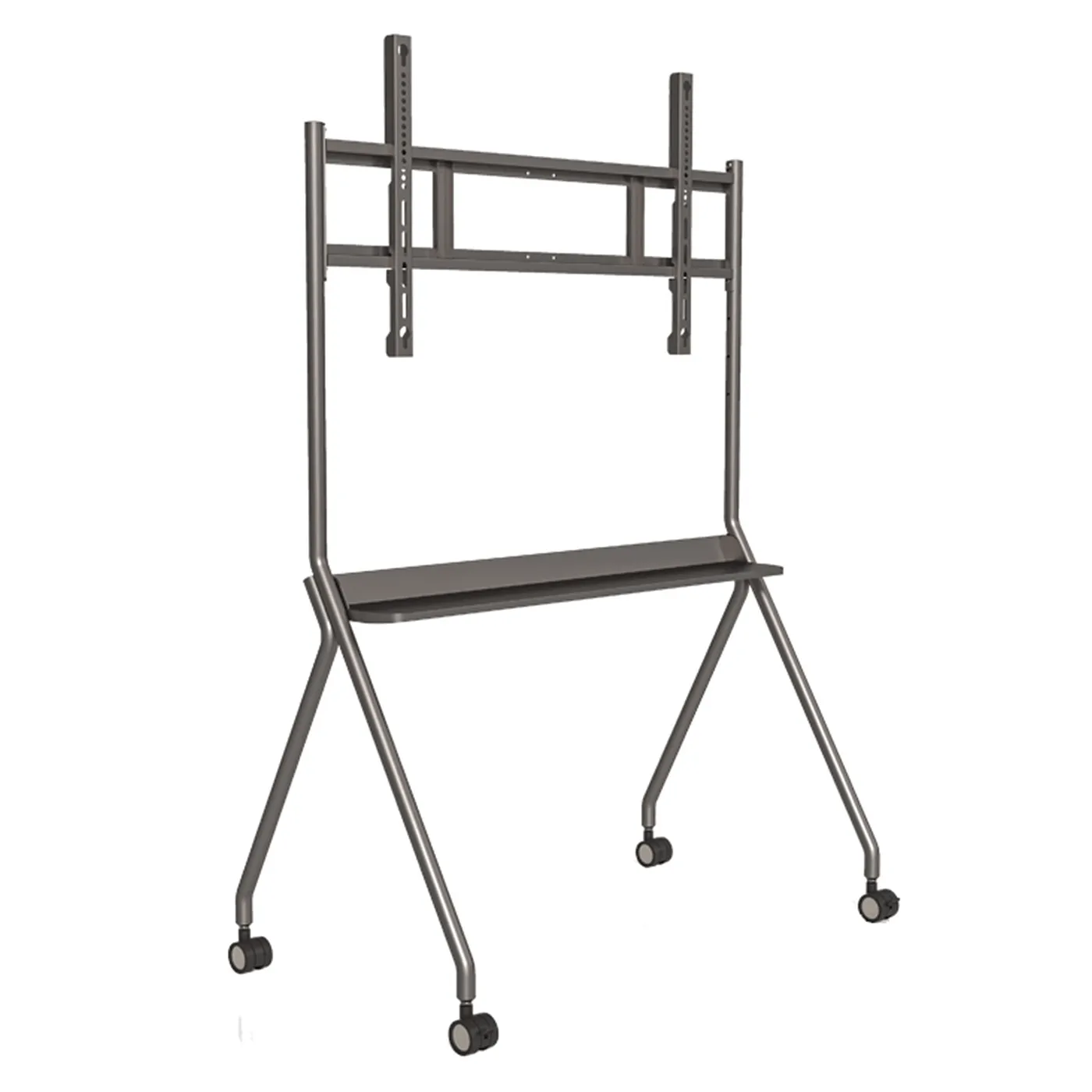 [DHI-PKC-MS0A] Dahua - Soporte Móvil para Pantallas Interactivas de 55" 65" y 75" de Acero Color Plata Titanio