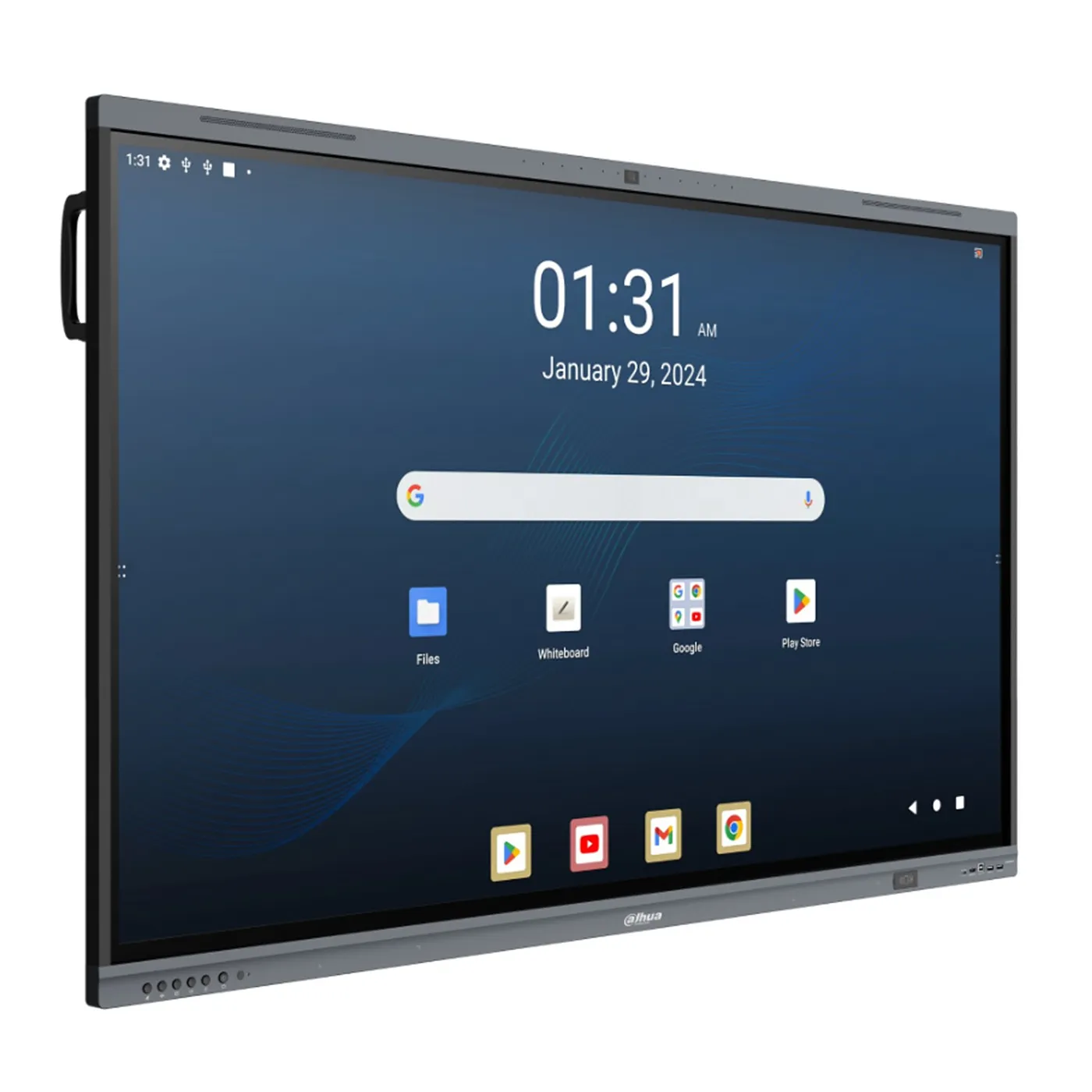 [DHI-LPH65-MC480-U] Dahua - Pantalla Interactiva Tactil 65" Android 13 Ultra HD 4K 3840×2160 de Camara Web 48MP