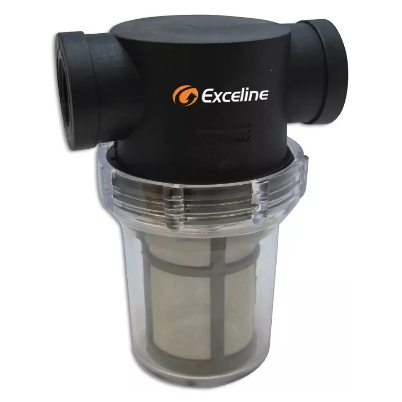 [GFA-050] Exceline - Filtro de Agua de 1/2 Malla de Acero Inoxidable (Conexiones de entrada y salida 1/2" NPT)