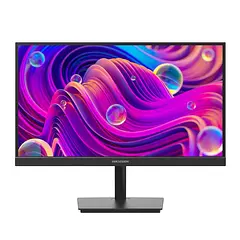 [DS-D5022F2-1V2(O-STD)(American)] Hikvision - Monitor LED Full HD (1080p) de 21.5" Entrada HDMI/VGA Compatible VESA (75x75) Uso 16/7 Backlight E-LED Ultra Delgado