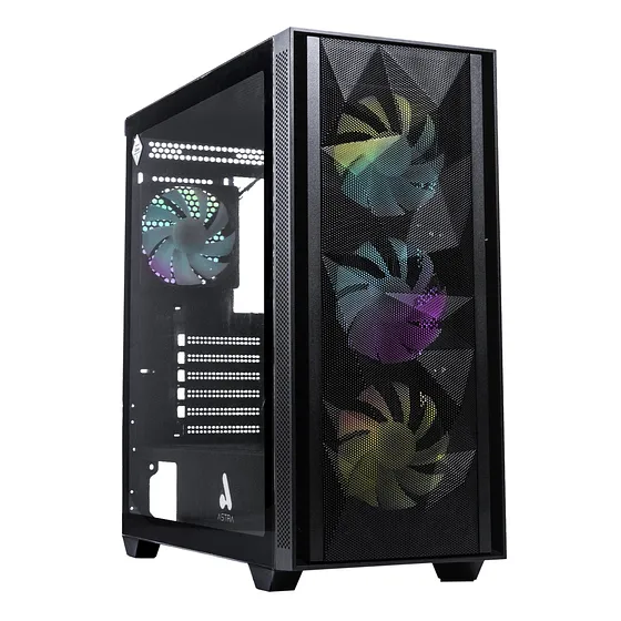 [ASE622] Astra - Case Gaming 3 FAN RGB  [Negro]