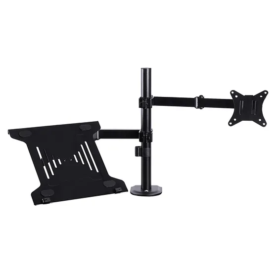 [ASTDA66C024] Astra - Soporte Ajustable de Acero para Monitor 17"-32" y Laptop hasta 9kg [Negro]