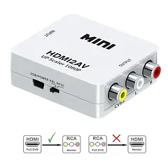 [ADA006] Convertidor Video HDMI Hembra a RCA Hembra