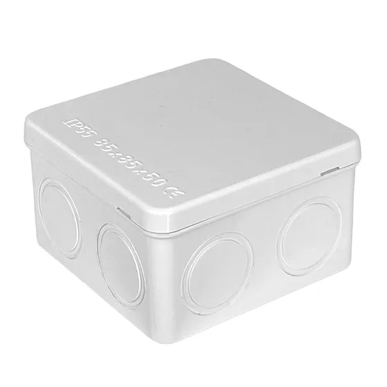 [LS-CAJA 1] Wiretech - Caja de Conexiones Nema Plástica IP55 [Dimensiones 8.5 x 8.5 x 5 cm]