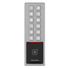 [DS-K1T805EBFWX] Hikvision - Terminal de Control de Acceso Tarjeta EM Card, Huella Digital, PIN y Bluetooth