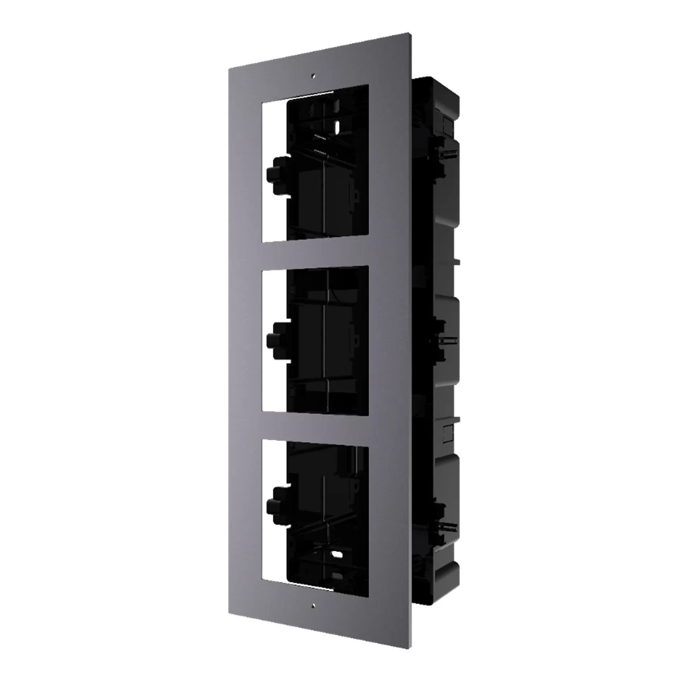 [DS-KD-ACF3] Hikvision - Soporte Para Embutir 3 Módulos Video Porteros