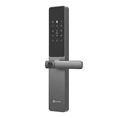 [CS-DL05-R100-WBCP-GR(M)] Ezviz - Cerradura de Cerrojo Inteligente con Conectividad Wi-Fi Directa de Alta Gama Diseñada para Hogares y Oficinas hasta 6 Formas Diferentes de Abrir