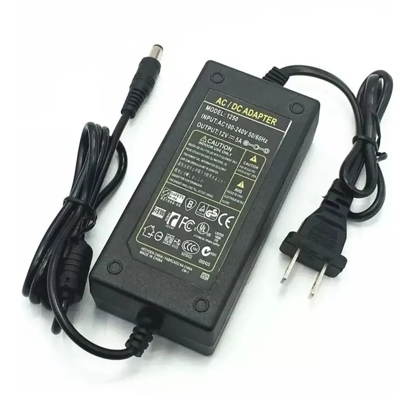 [F12V5AMP] Wiretech - Transformador 12V 5Amp