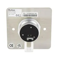 [DS-K7P03(O-NEU)] Hikvision - Boton de Salida Sin Contacto Perfil Ancho Fabricado en Aluminio NC / NO