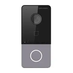 [DS-KV6113-WPE1(C)(O-STD)] Hikvision - Videoportero IP 2 MP PoE Estandar IP65 Apertura desde Hik-connect Soporta 1 Departamento y Hasta 6 Monitores Soporta Tarjetas Mifare 1 Salida Relay