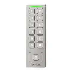 [DS-K1T809MX(O-STD)] Hikvision - Terminal de Accesos Slim Compacto para tarjetas M1 y Teclado