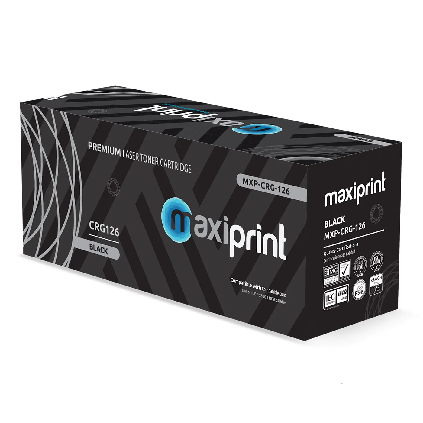 [CE278A-CRG128-CRG126] Maxiprint - Toner Compatible HP Negro CE278A CRG128 Canon CRG126