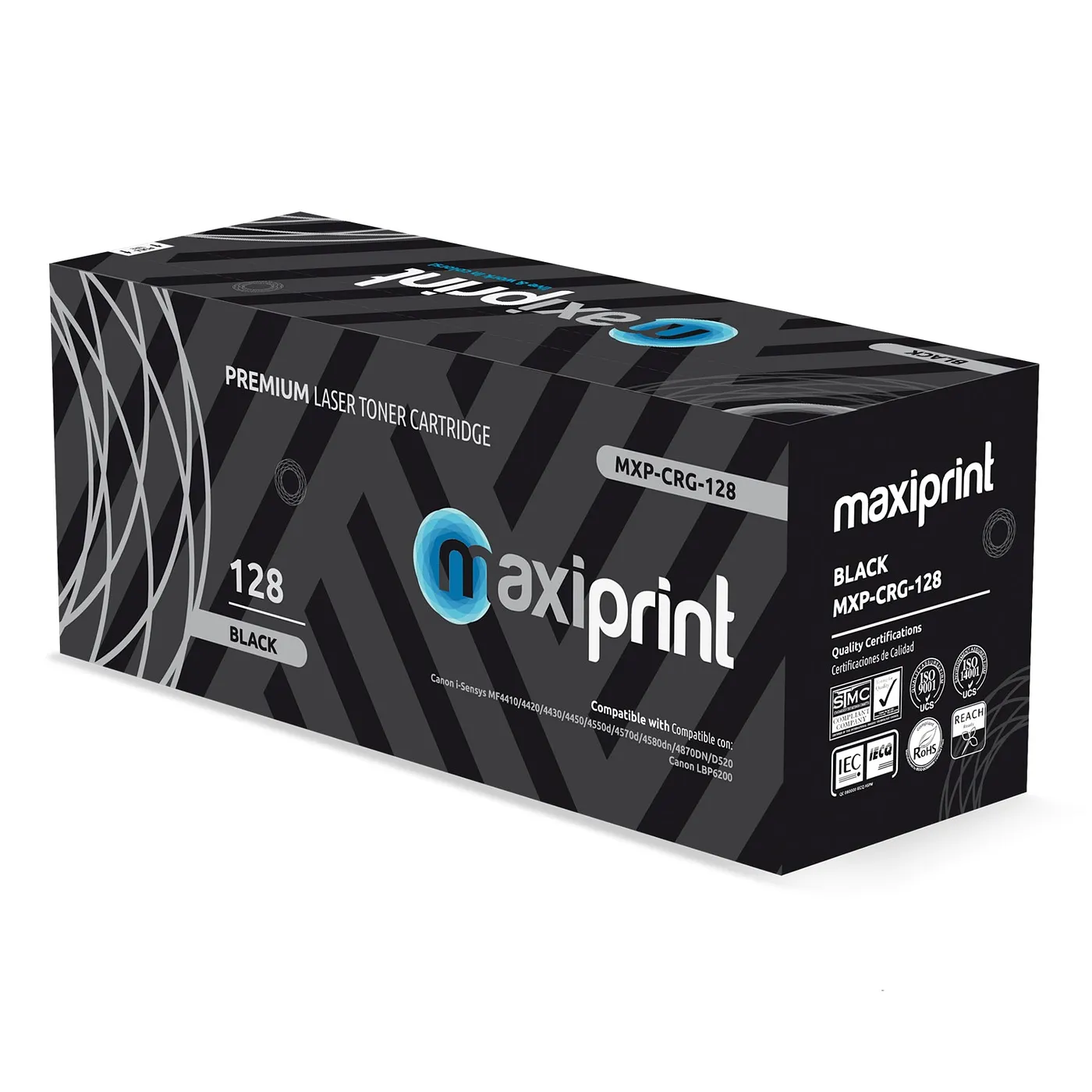 [CE278A-CRG128-CRG126] Maxiprint - Toner Compatible HP Negro CE278A CRG128 Canon CRG126