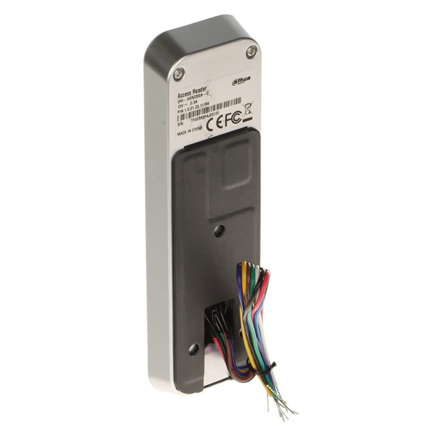 [DHI-ASR2200A-D] Dahua - Lector de Acceso de Reconocimiento de Tarjetas (ID) de Identificación Sin Contacto Comunicación RS-485 y Wiegand IP66 Uso en Interiores y Exteriores