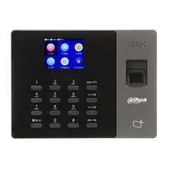 [DHI-ASA2212GL-MEW] Dahua - Control de Asistencia con Pantalla de 2.4" y Batería (3.000 Usuarios 3.000 Tarjetas IC o ID 3.000 Claves 3.000 Huellas) Comunicación TCP/IP y Wi-Fi Registro Automático Registro P2P y DHCP Puerto USB para Interiores