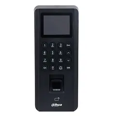 [DHI- ASI2212J-D] Dahua - Control de Acceso con Pantalla de 2.4" (5.000 Usuarios 5.000 Claves 5.000 Tarjetas ID 3.000 Huellas 100.000 Registros) Comunicación TCP/IP Registro Automático Registro P2P y DHCP para Interiores [Serie ASI2]