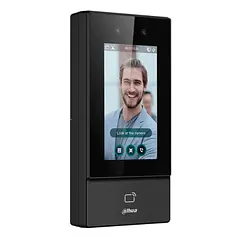 [DHI-ASI6213S] Dahua - Control de Acceso con Pantalla Táctil de 4.3" y Reconocimiento Facial (6.000 Usuarios 6.000 Rostros 10.000 Tarjetas IC Mifare 6.000 Claves 300.000 Registros) Comunicación TCP/IP para Interiores y Exteriores [Serie FACT]