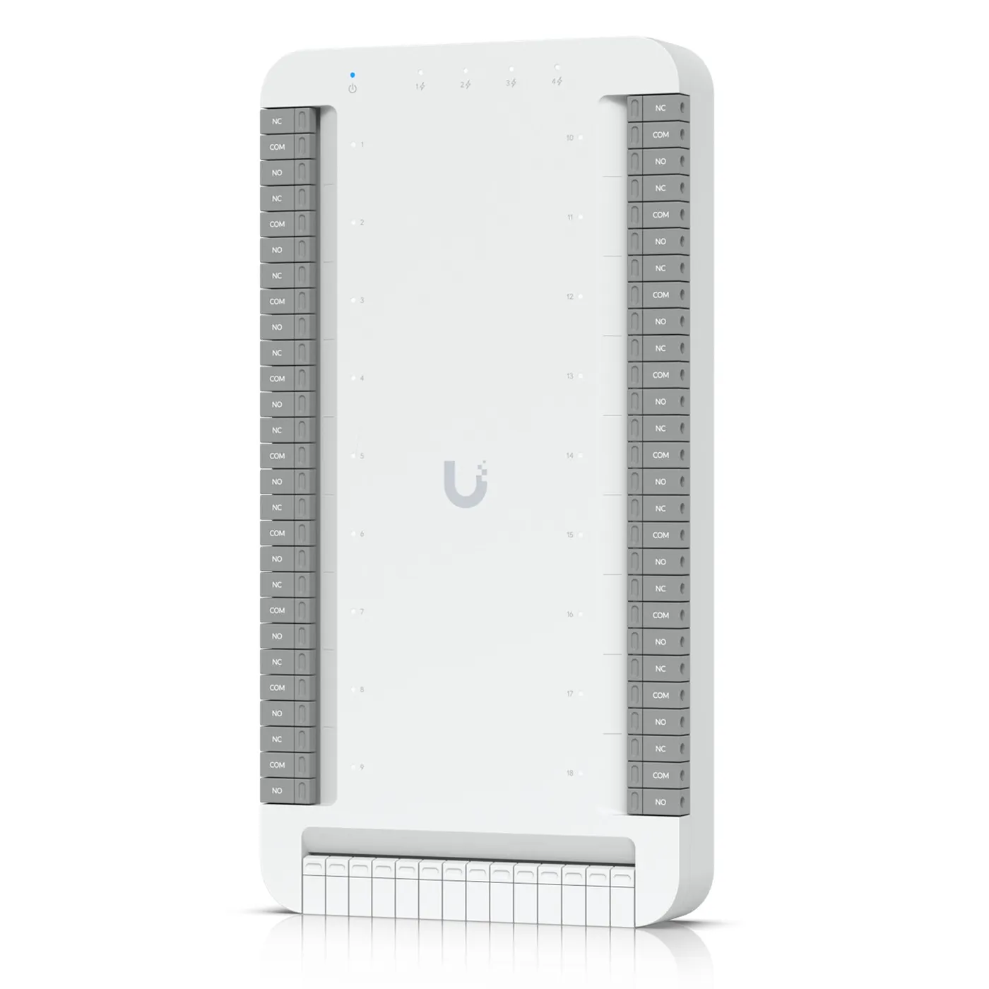 [UA-SK-Elevator] Ubiquiti - Kit de Inicio para Ascensor UniFi Access PoE para Selección de Piso hasta 18 Pisos Incluye Elevador Hub G2 Lector 2 Extensores PoE 10 Tarjetas de Acceso NDAA Cumple Interior y Exterior