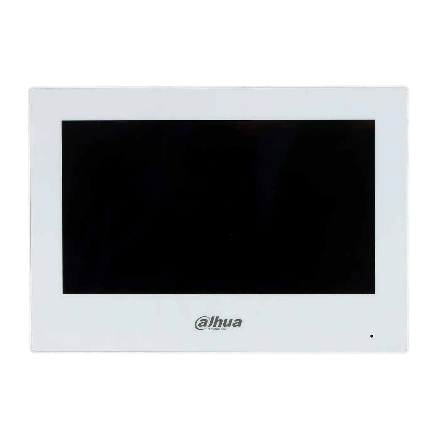 [DHI-VTH2621GW-WP] Dahua - Monitor [Blanco] para Videoportero IP y Wi-Fi Touch de 7" con Puerto PoE (Admite 9 Extensiones Villa 4 de Apartamento 1 Monitor Principal 2 Monitores de Extensión) Uso en Interiores