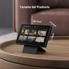 [CS-SD7-R100-1WTC] Ezviz - Monitor Inteligente con Pantalla Táctil IPS Panel de 6.97" Resolución de 1024x600 Batería de litio de 4,600 mAh