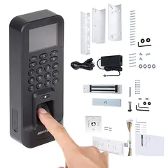 [DS-KAS261] Hikvision - Kit Control Acceso [Control Acceso, Cerradura, Base y Boton]