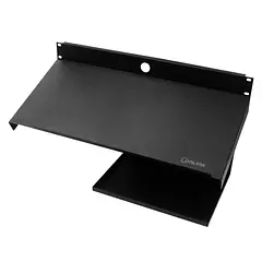 [B-TEC/MOU] Onlink - Bandeja 19" Lisa Teclado y Mouse para Montaje en Rack [Negro]