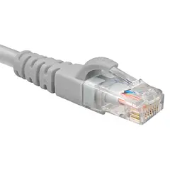 [AB361NXT01] Nexxt - Patch Cord Multifilar UTP CAT6 (Categoria 6) 24AWG Revestimiento CM [90cm/3ft] Interior (Gris) [Unidad]