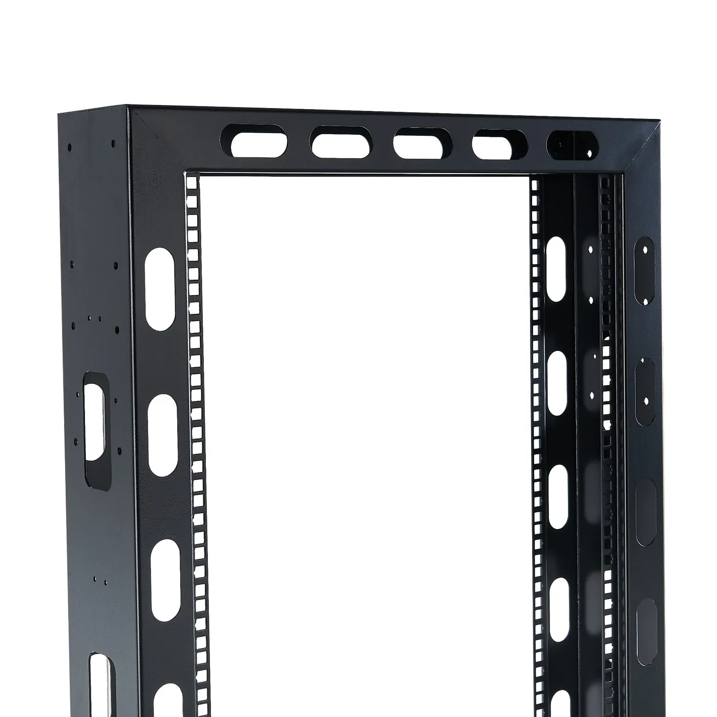 [OR2-42-BLACK] Onlink - Rack de Piso Abierto con Ruedas 42U 150Kg 2 Postes 600x2053mm