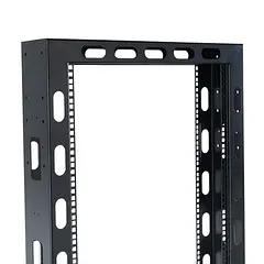 [OR2-42-BLACK] Onlink - Rack de Piso Abierto con Ruedas 42U 150Kg 2 Postes 600x2053mm