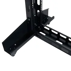 [OR2-42-BLACK] Onlink - Rack de Piso Abierto con Ruedas 42U 150Kg 2 Postes 600x2053mm